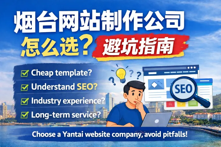 烟台网站制作公司怎么选？避坑指南