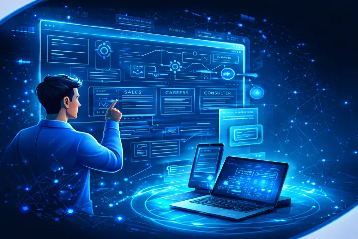 基于企业业务定制的软件系统设计与多终端协同展示