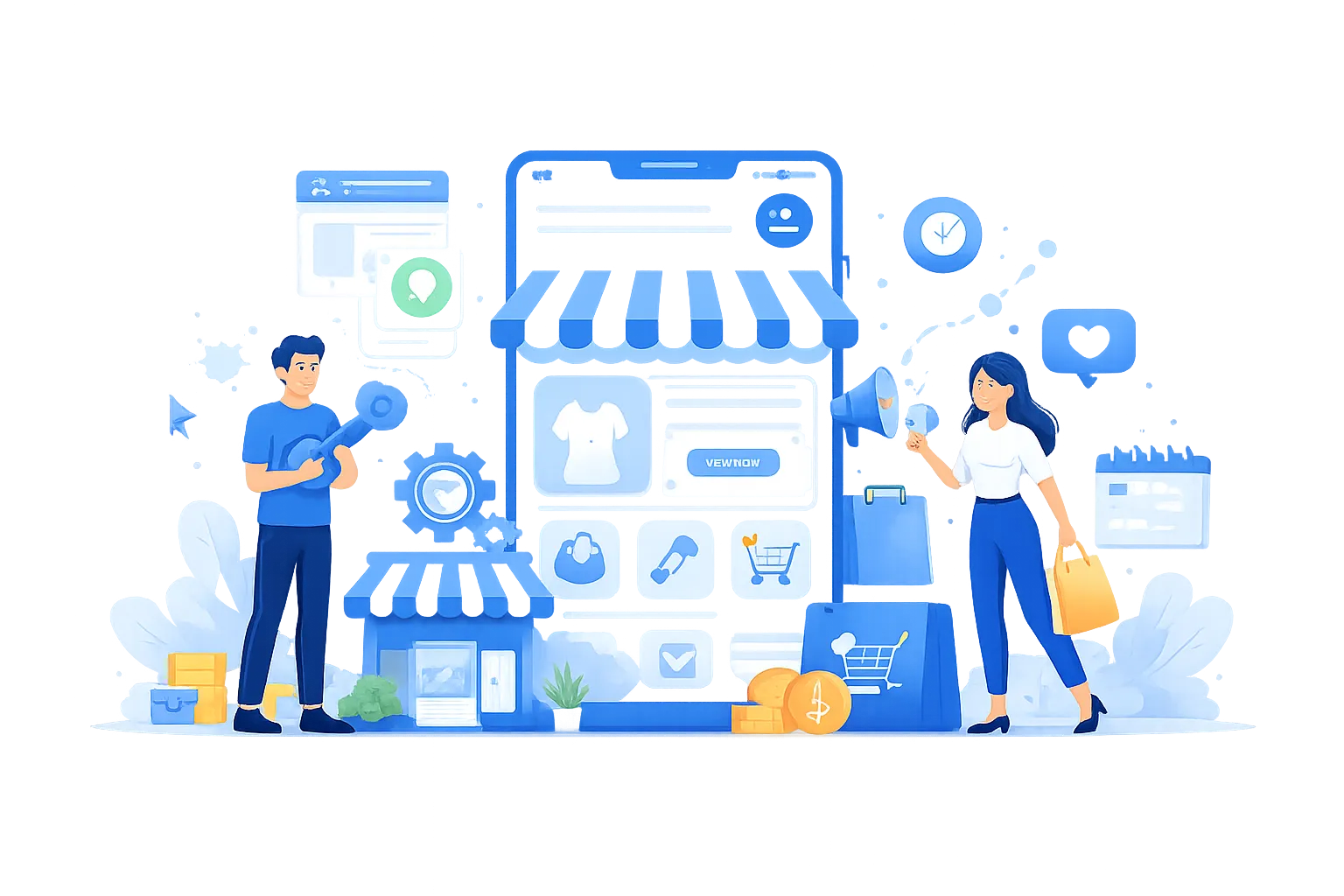 烟台小程序开发服务示意图