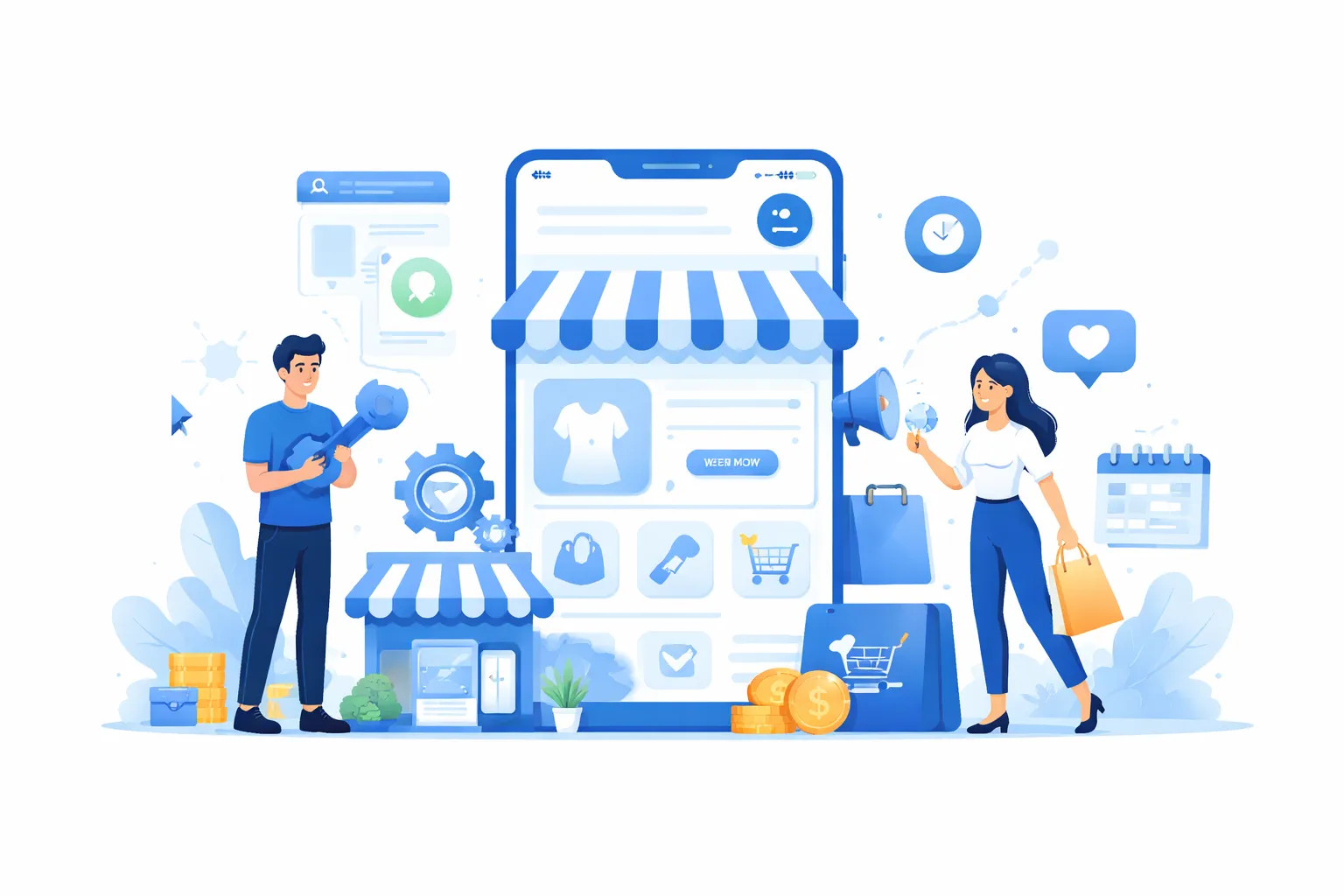 烟台小程序开发服务示意图